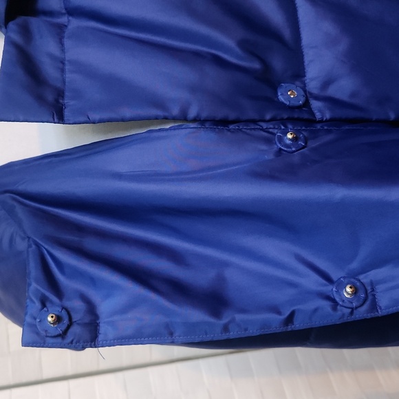 Brilliant Blue Lightweight Puffer Jacket by Simply Vera Vera Wang - Size XS - Picture 7 of 10